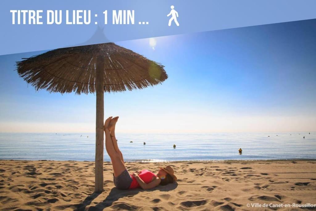 Paradis - Hyper Centre, A Deux Pas De La Mer ! กาเนต์-อ็อง-รูสซียง ภายนอก รูปภาพ