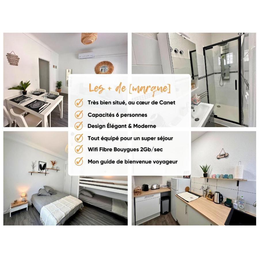 Paradis - Hyper Centre, A Deux Pas De La Mer ! กาเนต์-อ็อง-รูสซียง ภายนอก รูปภาพ